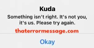 Something Isnt Right Kuda Bank