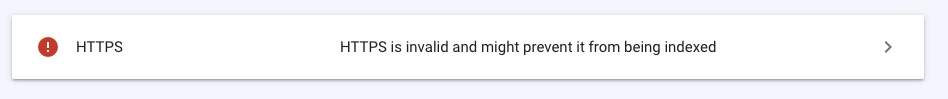 Https Is Invalid Google Search Console Webmaster Tools