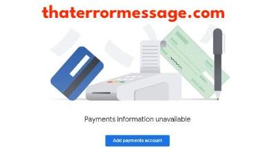 Payments Information Unavailable Google Adsense Youtube