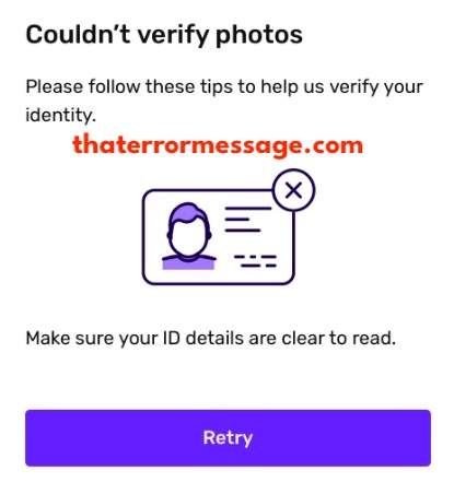Couldnt Verify Photos Twitch