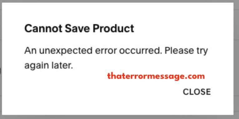 Cannot Save Product Squarespace