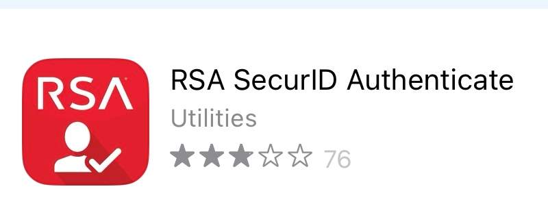 Rsa Securid Authenticate App Store