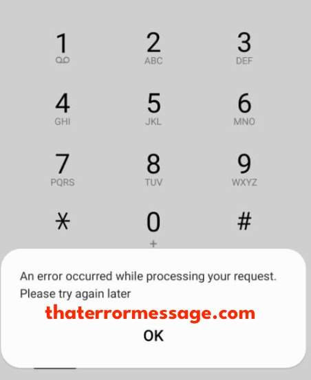 An Error Occurred While Processing Your Request Econet