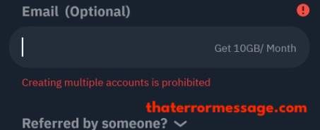 Creating Multiple Accounts Is Prohibited Windscribe