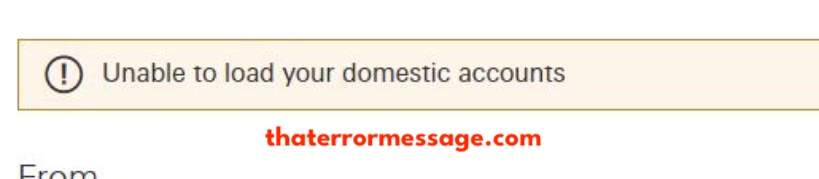 Unable To Load Your Domestic Accounts Hsbc