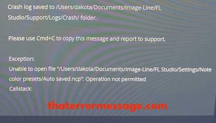 Unable To Open File Auto Saved Ncp Fl Studio