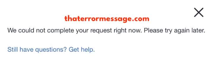 We Could Not Complete Your Request Right Now Hulu