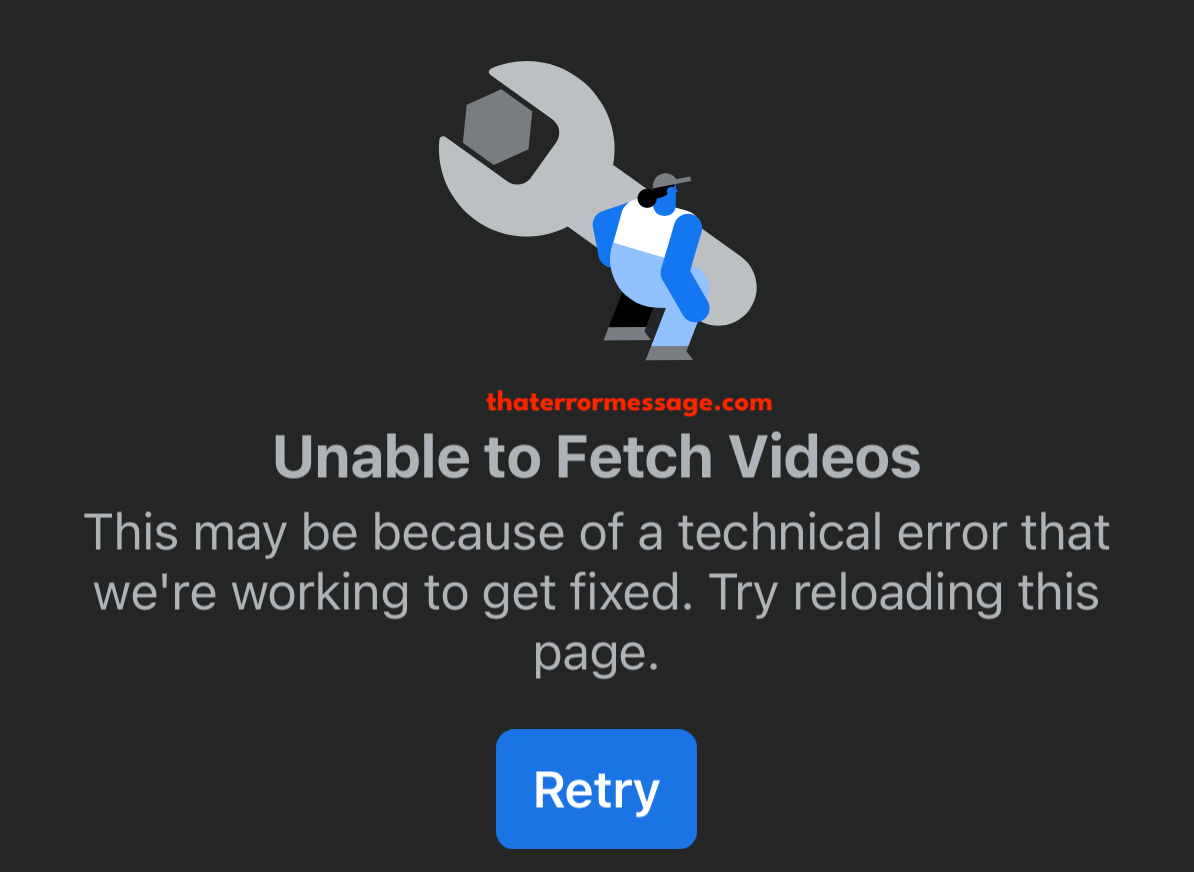 Unable To Fetch Videos Facebook Meta