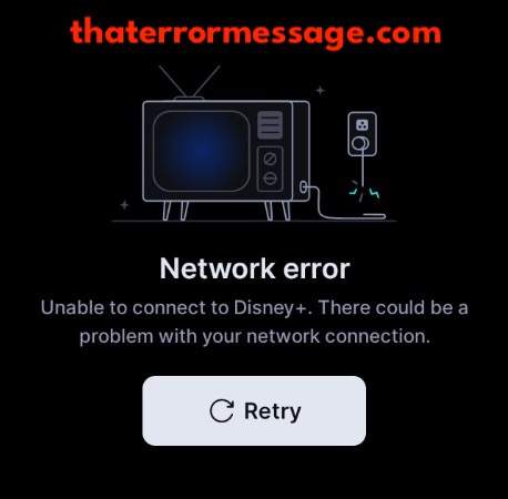 Network Error Disney Plus