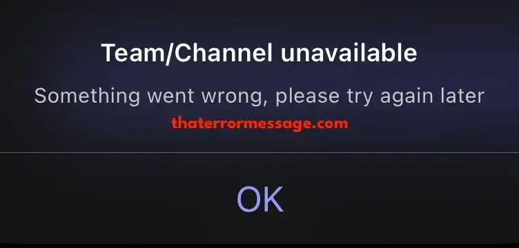 Teams Channel Unavailable Microsoft Teams