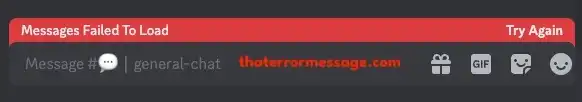 Messages Failed To Load Discord