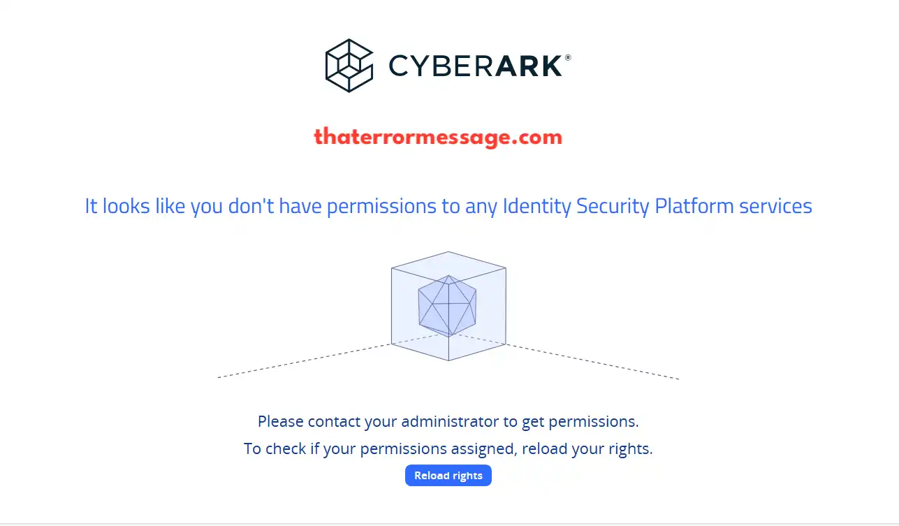 Cyberark You Dont Have Permission To Any Identitiy Security Platform Services