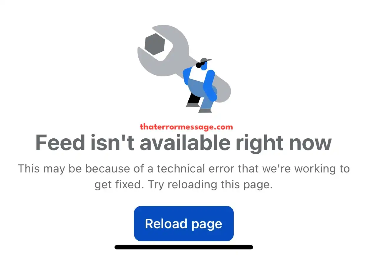 Feed Isnt Available Right Now Meta Facebook App