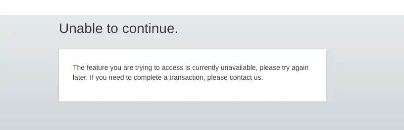 Unable To Continue Error Empower Retirement