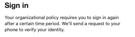 Sign In Again Windows App Macos