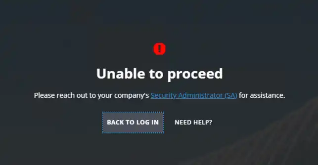 Unable To Proceed Jp Morgan Host To Host
