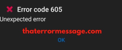 Unexpected Error Code 65 Permatamobile X