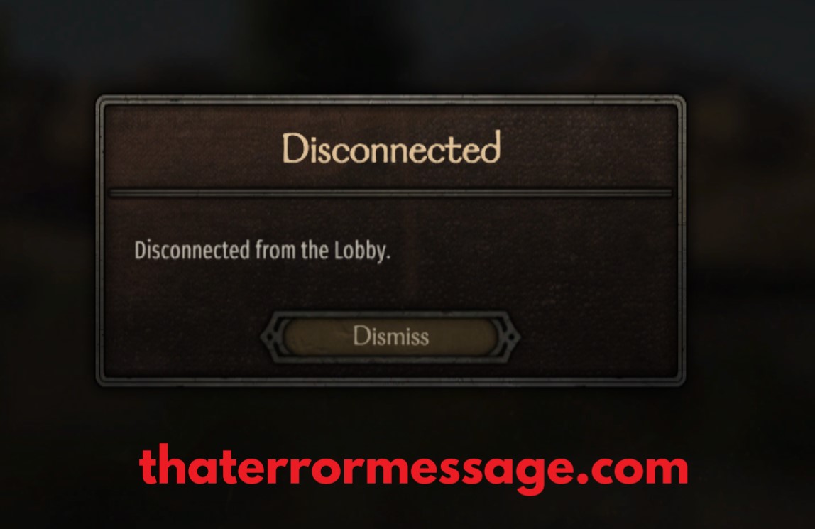 Bannerlord Disconnected From The Lobby