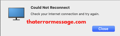 Could Not Reconnect Check Your Internet Connection Citrix