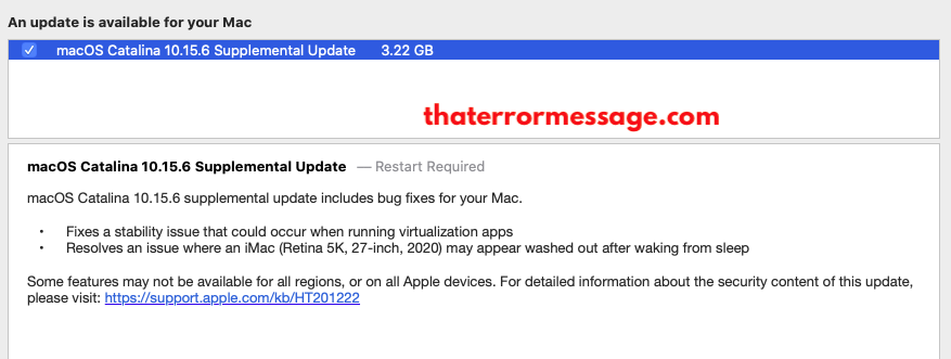 Macos Catalina Update 10 15 6