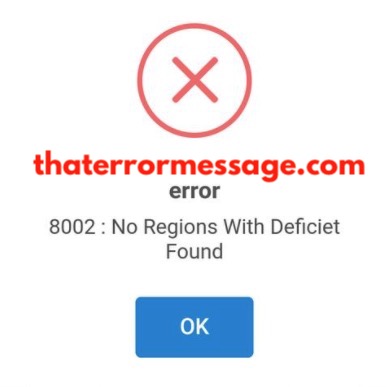 No Regions With Deficiet Found Or Tamisemi