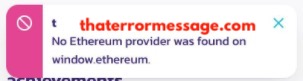 No Ethereum Provider Was Found On Window Ethereum Pancakeswap