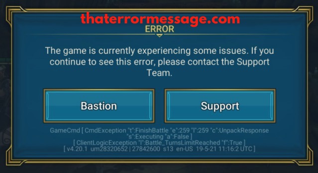 Game Is Currently Experiencing Some Issues Raid Shadow Legends