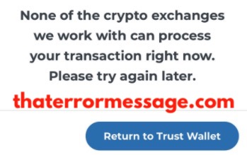 None Of The Crypto Exchanges We Work With Can Process Simplexcc Trust Wallet