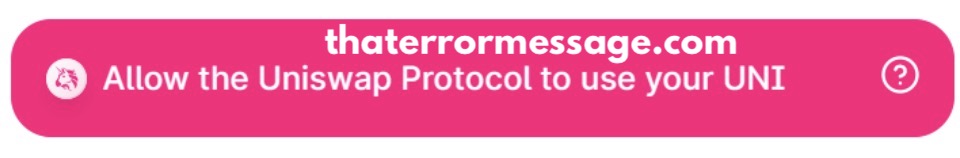 Allow The Uniswap Protocol To Use Your Uni