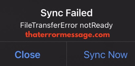 Sync Failed Filetransfererror Notready Garmin