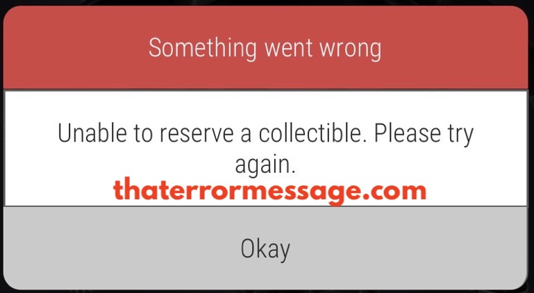 Unable To Reserve A Collectible Batman