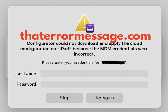 Configurator Could Not Download And Apply The Cloud Configuration