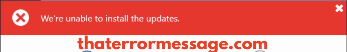 Unable To Install The Updates Garmin Express