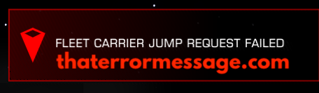 Fleet Carrier Jump Request Failed Elite Dangerous