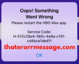 Please Restart The Hbo Max App