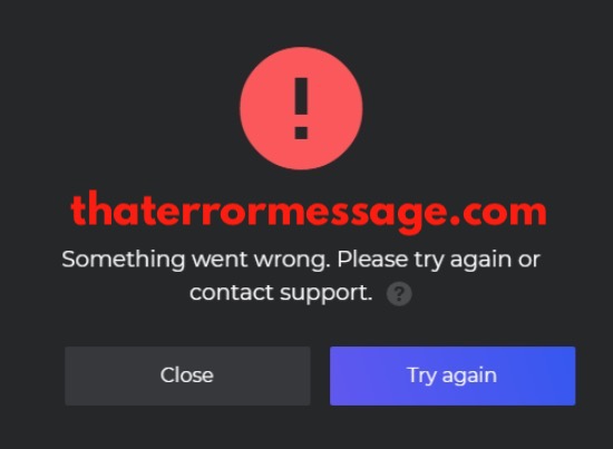 Something Went Wrong Dmarket