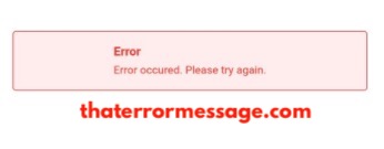Error Occurred Sri Lanka Telecom App