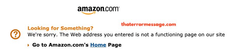 Amazon The Web Address You Entered Is Not A Functioning Page On Our Site