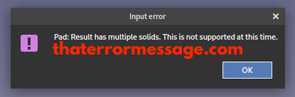 Pad Result Has Multuple Solids Freecad