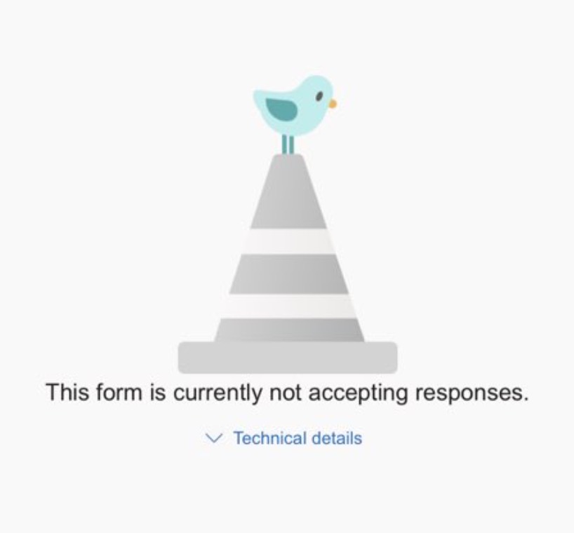 This Form Is Currently Not Accepting Responses Microsoft Forms