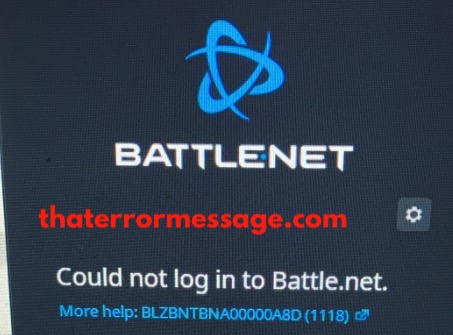 Could Not Log In To Battle Net Blzbntbna00000a8d 1118
