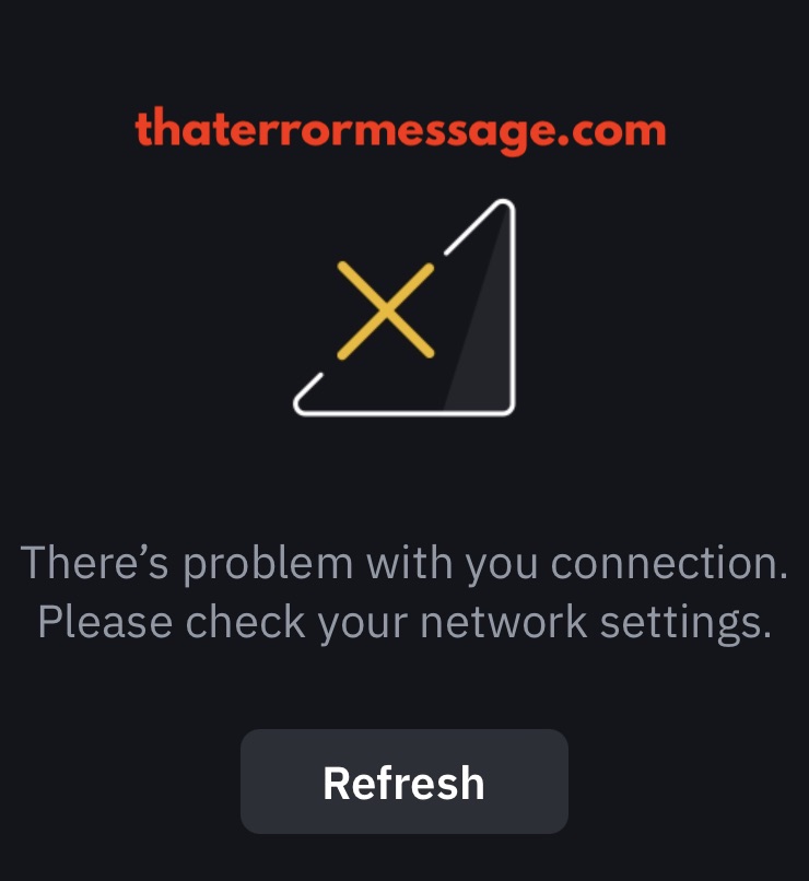 Theres A Problem With Your Connection Binance