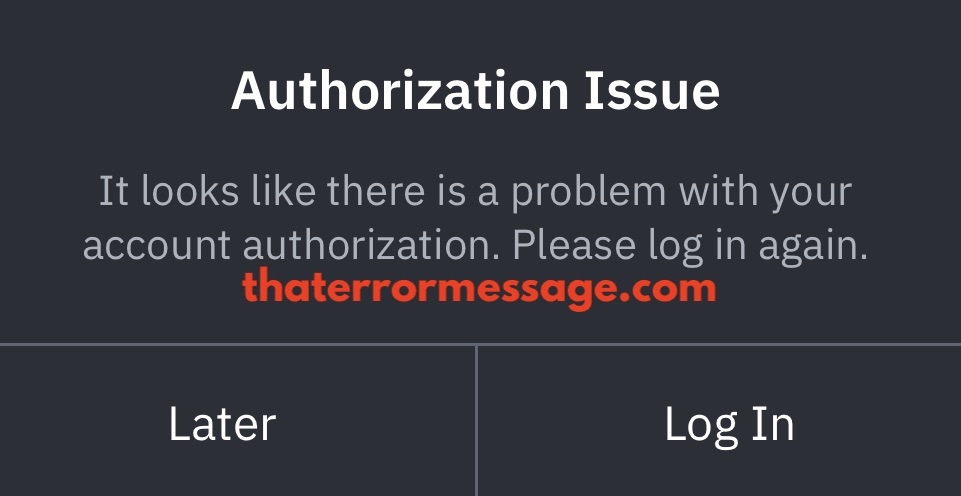 Authorization Issue Binance