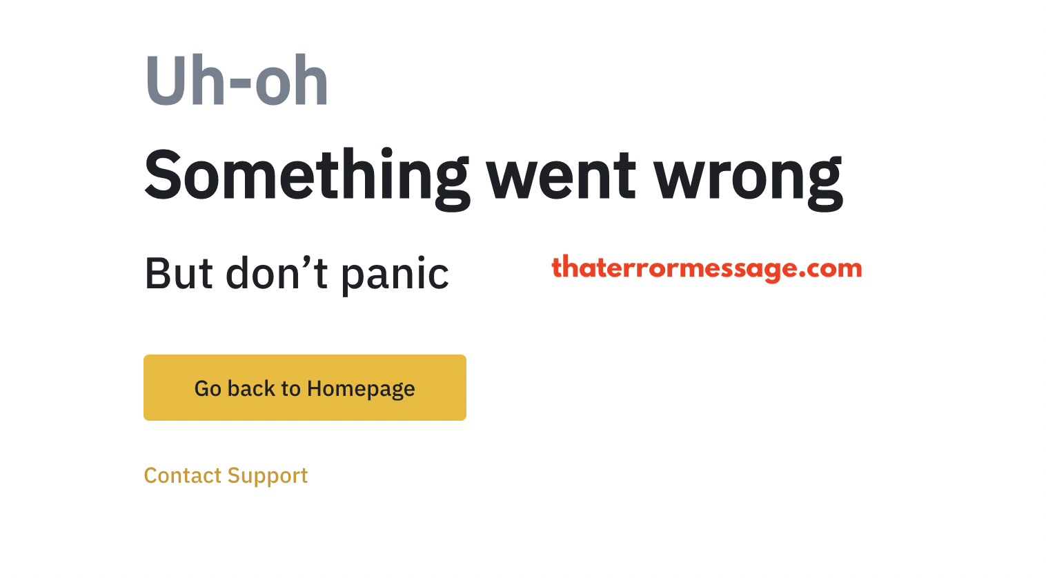Something Went Wrong Binance