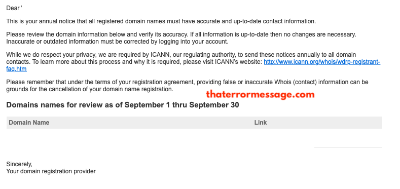 Icann Up To Date Information Domain Names