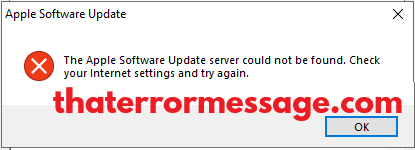 Apple Software Update Server Could Not Be Found Boot Camp