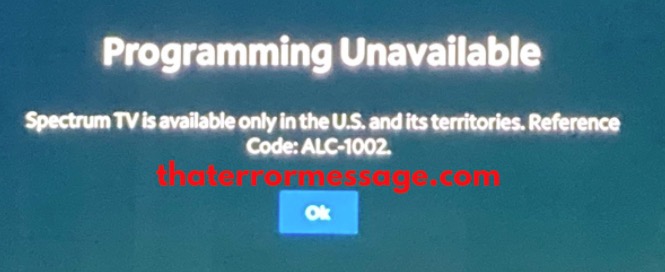 Alc 1002 Spectrum Tv