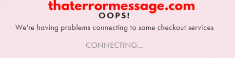 Having Problems Connecting To Some Checkout Services Asos