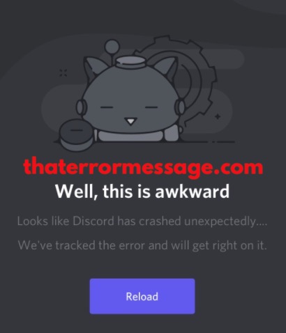 Looks Like Discord Crashed Unexpectedly Discord