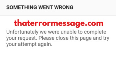Something Went Wrong Samsung Support